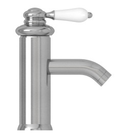 Robinet de lavabo de salle de bain Argenté 130x180 mm