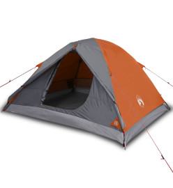 Tente de camping 3 personnes 240x217x120 cm taffetas 190T