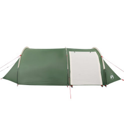 Tente de camping 4 personnes vert 405x170x106 cm taffetas 185T