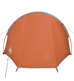 Tente de camping 4 personnes 405x170x106 cm taffetas 185T