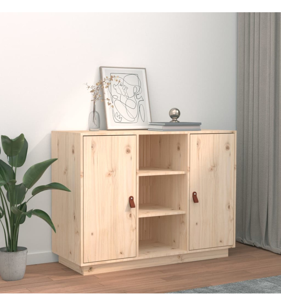 Buffet 100x40x75 cm Bois massif de pin