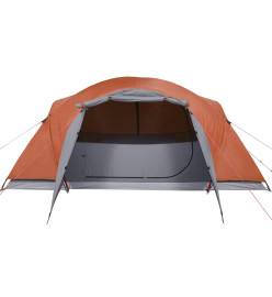 Tente de camping 8 personnes 360x430x195 cm taffetas 190T