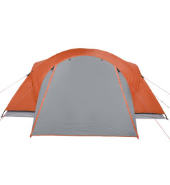 Tente de camping 8 personnes 360x430x195 cm taffetas 190T