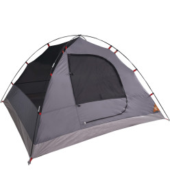 Tente de camping 6 personnes 348x340x190 cm taffetas 190T