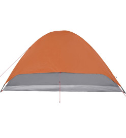 Tente de camping 6 personnes 348x340x190 cm taffetas 190T