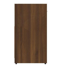 Armoire de bain Chêne marron 60x33x60 cm Bois d'ingénierie