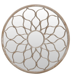 Miroir de jardin Sable 40x3 cm Fer Rond utilisation extérieure