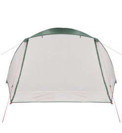 Tente de camping 4 personnes vert 350x280x155 cm taffetas 190T