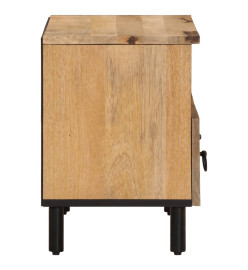 Meuble TV 70x33x46 cm Bois massif de manguier