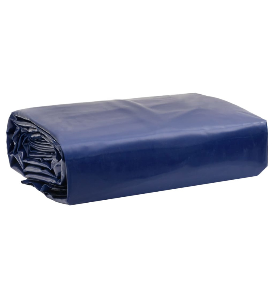 Bâche bleu 5x8 m 600 g/m²