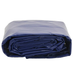 Bâche bleu 5x8 m 600 g/m²