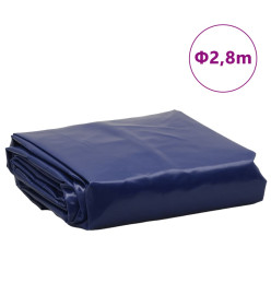 Bâche bleu Ø 2,8 m 600 /m²