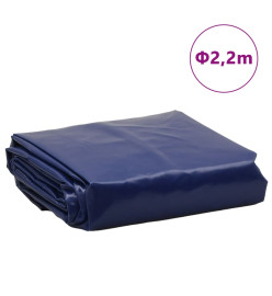 Bâche bleu Ø 2,2 m 600 /m²