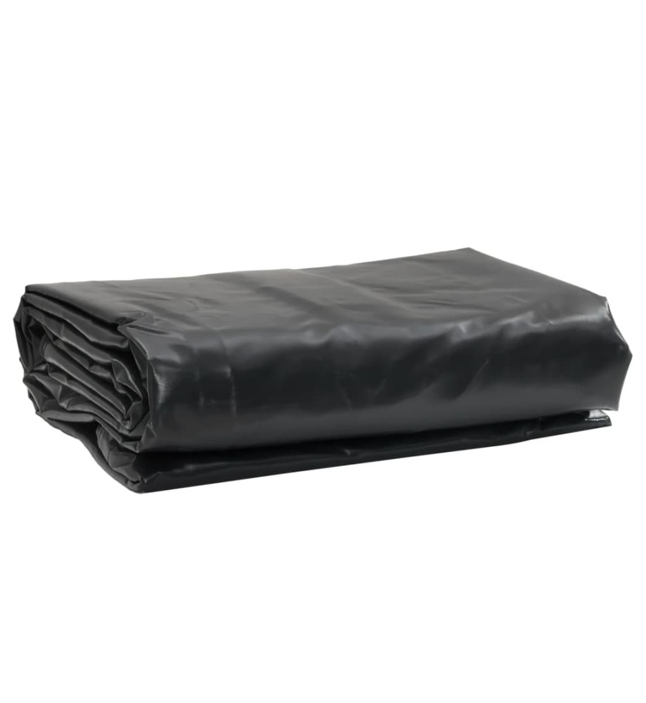 Bâche noir 1x2,5 m 600 g/m²