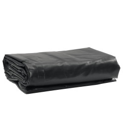 Bâche anthracite 3x3 m 600 g/m²