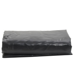 Bâche anthracite 4x5 m 600 g/m²