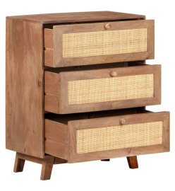 Buffet 61x35x76 cm Bois de manguier massif