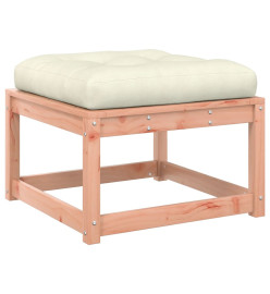 Salon de jardin 5 pcs avec coussins bois massif douglas