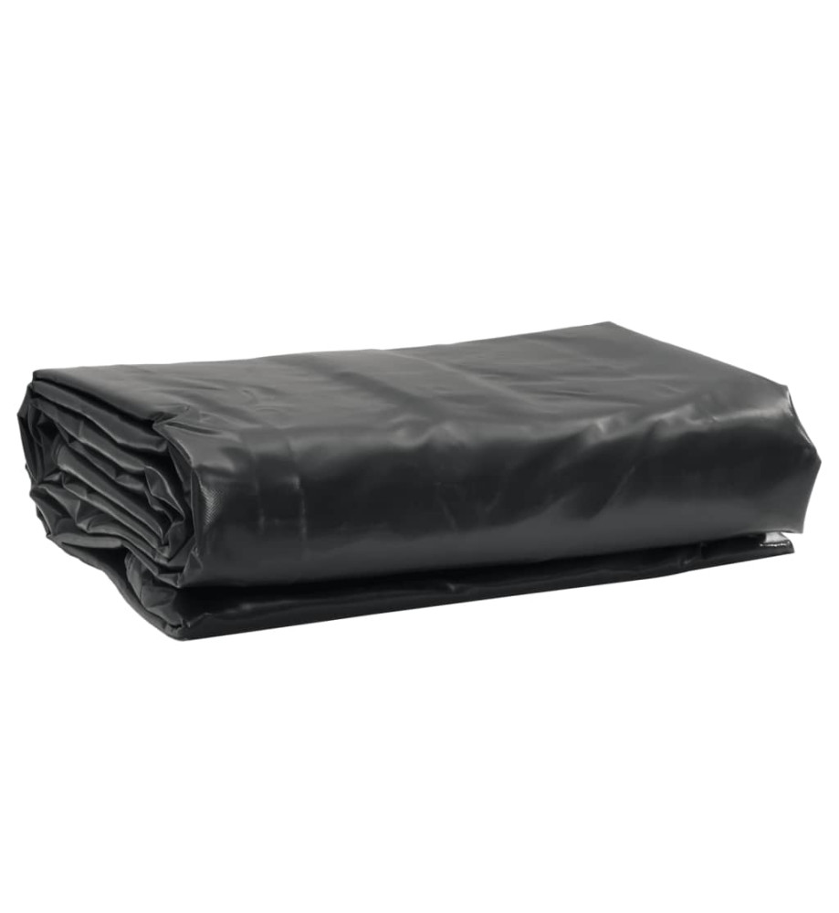 Bâche anthracite 4x8 m 600 g/m²