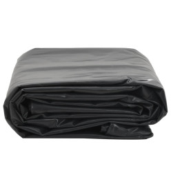 Bâche anthracite 6x8 m 600 g/m²