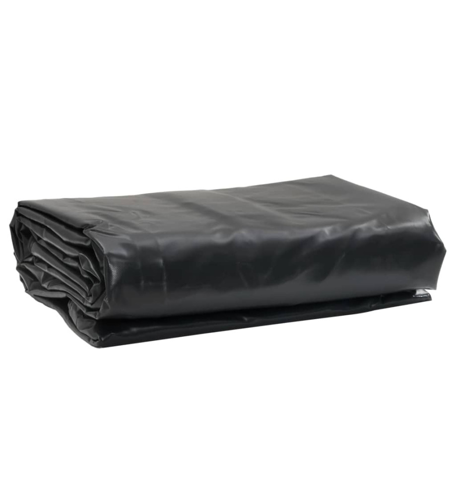 Bâche anthracite 4x4 m 600 g/m²