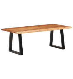 Table basse 110x55x40 cm bois massif d'acacia