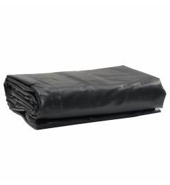 Bâche noir 1,5x2 m 600 g/m²