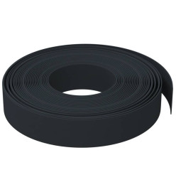 Bordures de jardin 3 pcs noir 10 m 10 cm polyéthylène