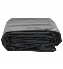 Bâche anthracite 1x2,5 m 600 g/m²