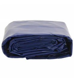 Bâche bleu 4x8 m 600 g/m²