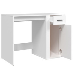 Bureau Blanc 100x49x75 cm Bois d'ingénierie