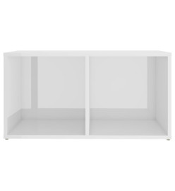 Meubles TV 4 pcs Blanc brillant 72x35x36,5 cm Aggloméré