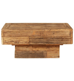 Table basse Bois de récupération massif 70 x 70 x 30 cm