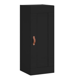 Armoire murale noir 34,5x34x90 cm bois d'ingénierie