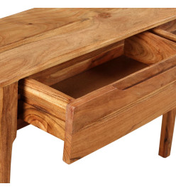 Table console Bois massif 118 x 30 x 80 cm