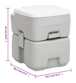 Ensemble de toilette et support de lavage des mains de camping