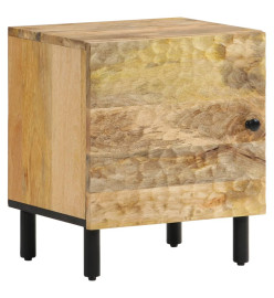 Tables de chevet 2 pcs 40x33x46 cm Bois de manguier solide