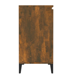 Buffet Chêne fumé 60x35x70 cm Bois d'ingénierie