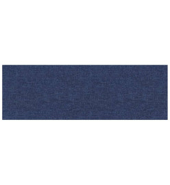 Panneaux muraux 12 pcs Bleu 90x30 cm Tissu 3,24 m²