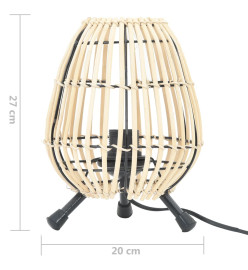 Lampe sur pied de table Saule 60 W 20x27 cm E 27