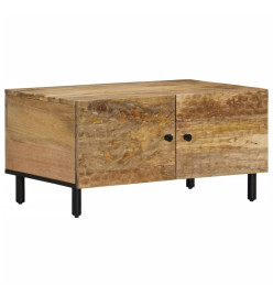 Table basse 80x50x40 cm bois de manguier massif