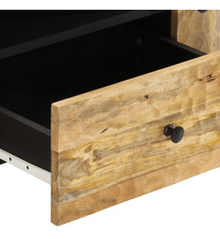 Meuble TV 105x33x46 cm Bois massif de manguier