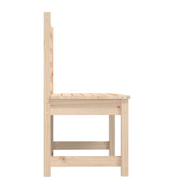 Banc de jardin 109 cm bois massif de pin