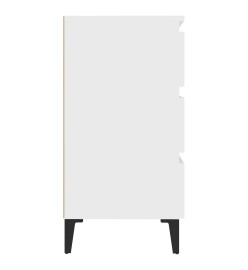Buffet Blanc 60x35x69 cm Aggloméré