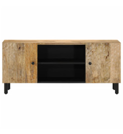 Meuble TV 105x33x46 cm Bois massif de manguier