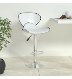 Tabouret de bar Blanc Similicuir