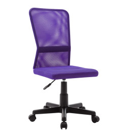 Chaise de bureau Violet 44x52x100 cm Tissu en maille