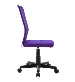 Chaise de bureau Violet 44x52x100 cm Tissu en maille