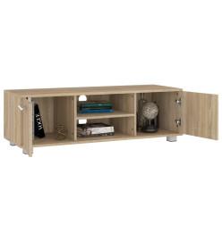 Meuble TV Chêne sonoma 110x40x35 cm Bois d'ingénierie