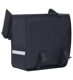 Sac de vélo simple pour porte-bagages étanche 21 L Noir